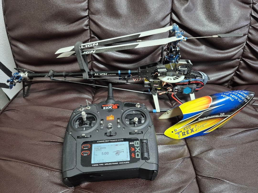 ホビーラジコン ALIGN TREX 450 Sport/SPEKTRUM DX6