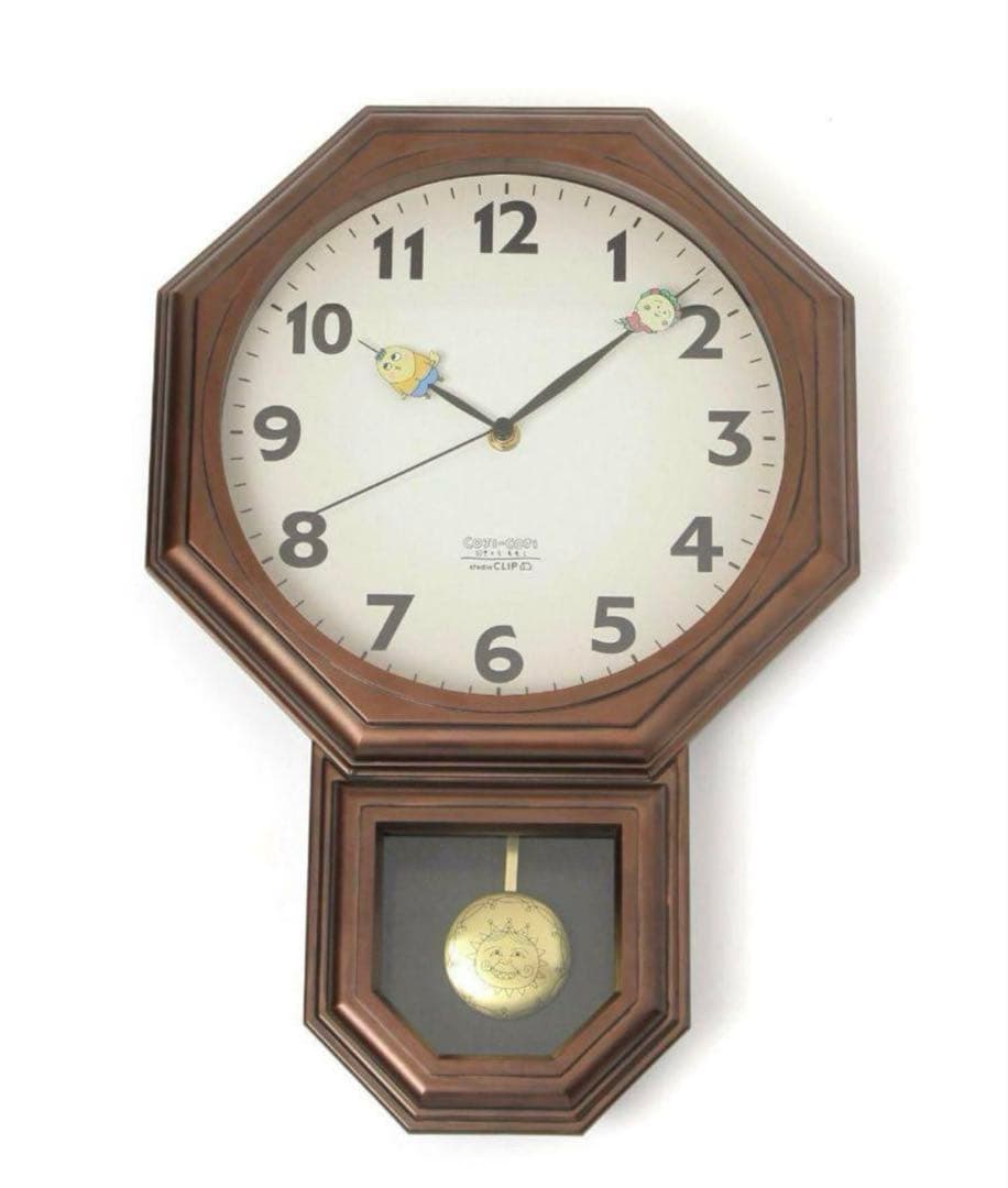 ꒰(๑´•.̫ • `๑)꒱ コジコジ 振り子時計「COJI‐COJIコラボ」