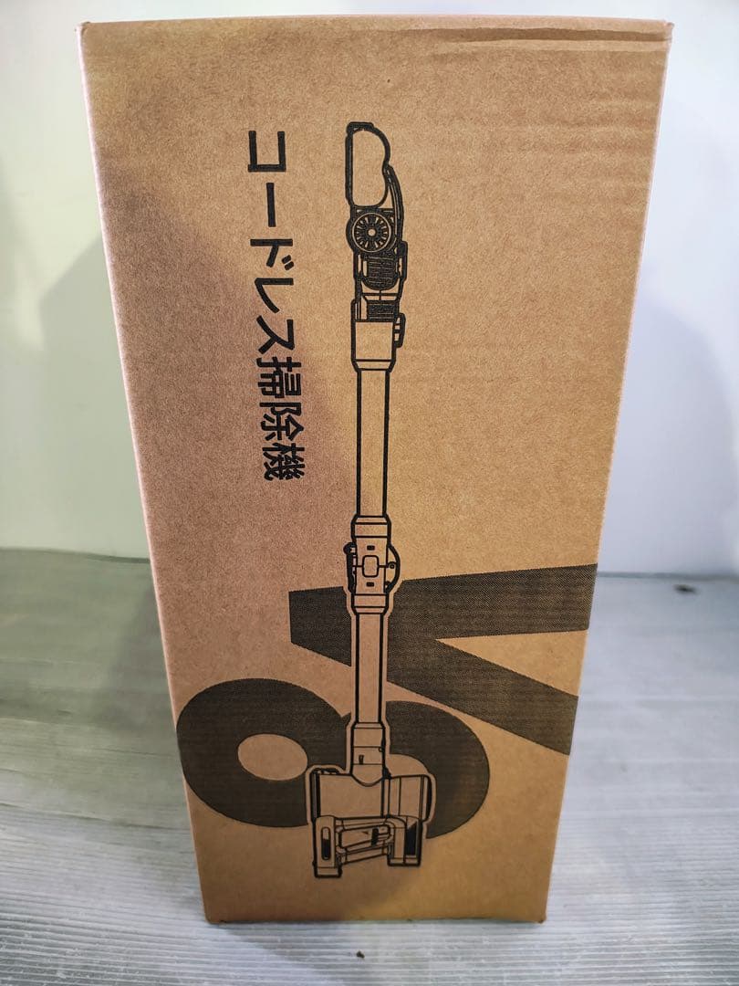新品 掃除機 コードレス 腰痛ゼロ設計 50000Pa超強力吸引+50分連続稼働