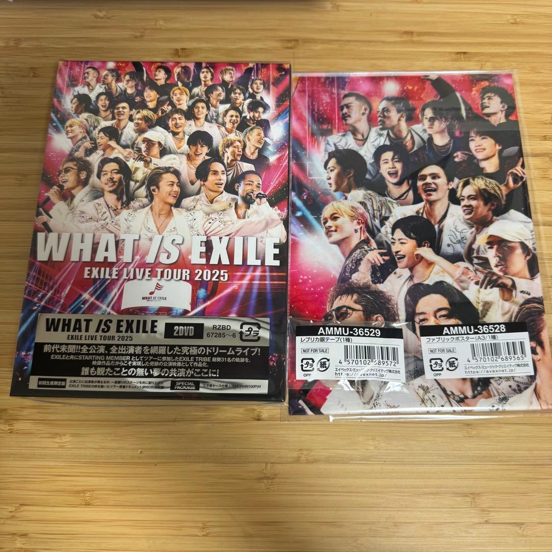 WHAT IS EXILE LIVE TOUR DVD 初回生産限定盤