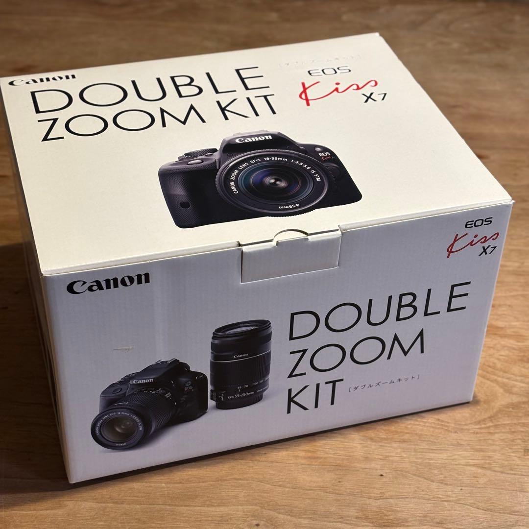 【動作確認済】Canon EOS Kiss X7ダブルズームキット