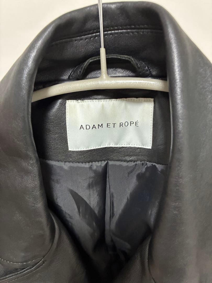 ADAM ET ROPE　ダブルライダースジャケット