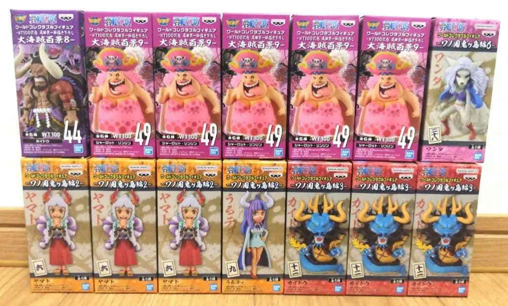 ワンピース ワールドコレクタブルフィギュア 計 87点 まとめ売り