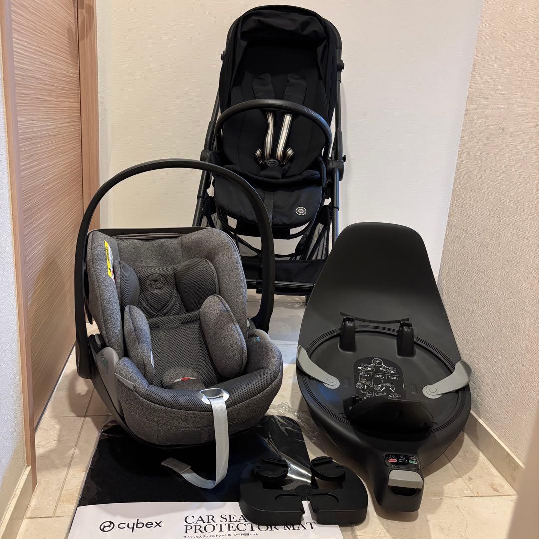 Cybex メリオカーボン(2024)クラウドT i size ベース付き