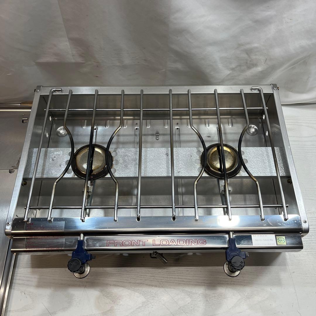 希少品 イワタニプリムス P-2FLA-AL ツーバーナーコンロ
