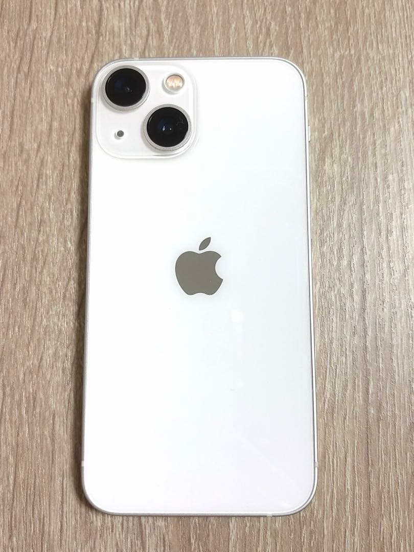 【付属品+ケース付】iPhone13mini 128GB 白 初期化済
