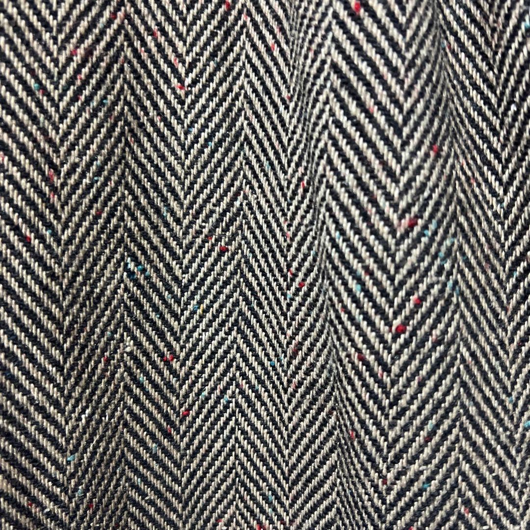 40s french vintage ドネガルツイード コート リバーシブル