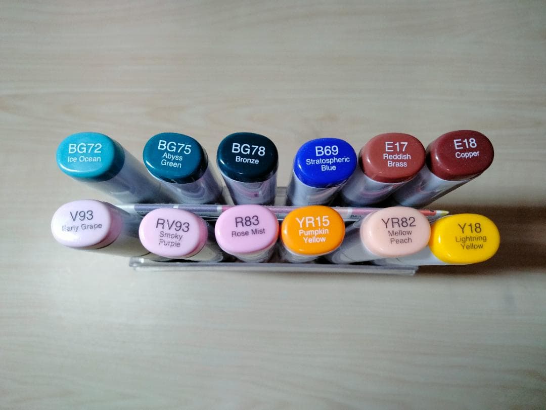 コピックスケッチ 72色セット(36＋12＋12＋12色セット)