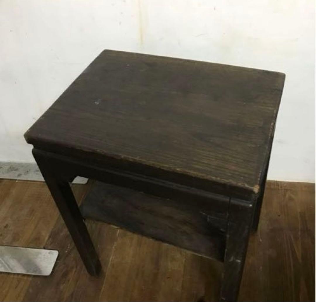 美品　木製　年代物　ヴィンテージ　飾り台　古道具　古木　雰囲気あります