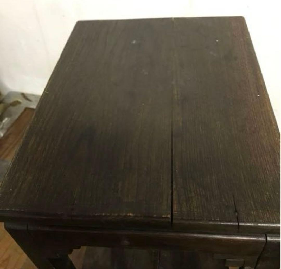 美品　木製　年代物　ヴィンテージ　飾り台　古道具　古木　雰囲気あります