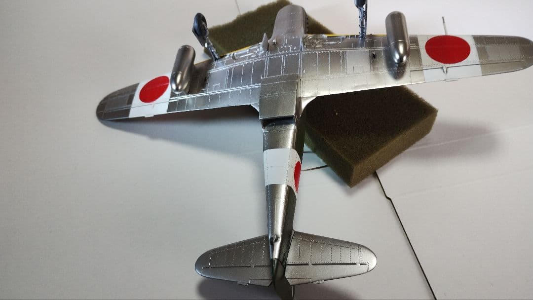 プラモデル完成機　1/48　川崎三式一型戦闘機　飛燕