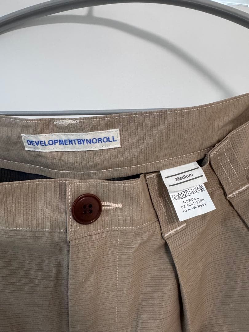 パンツ NOROLL THICKWALK N.WEATHER PANTS(BEIGE)