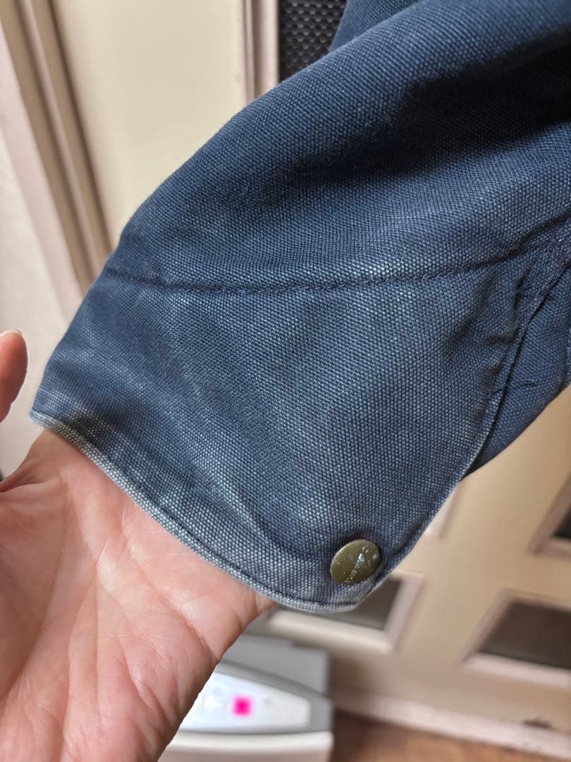 カーハート　デトロイトジャケット　企業ロゴ　バドワイザー