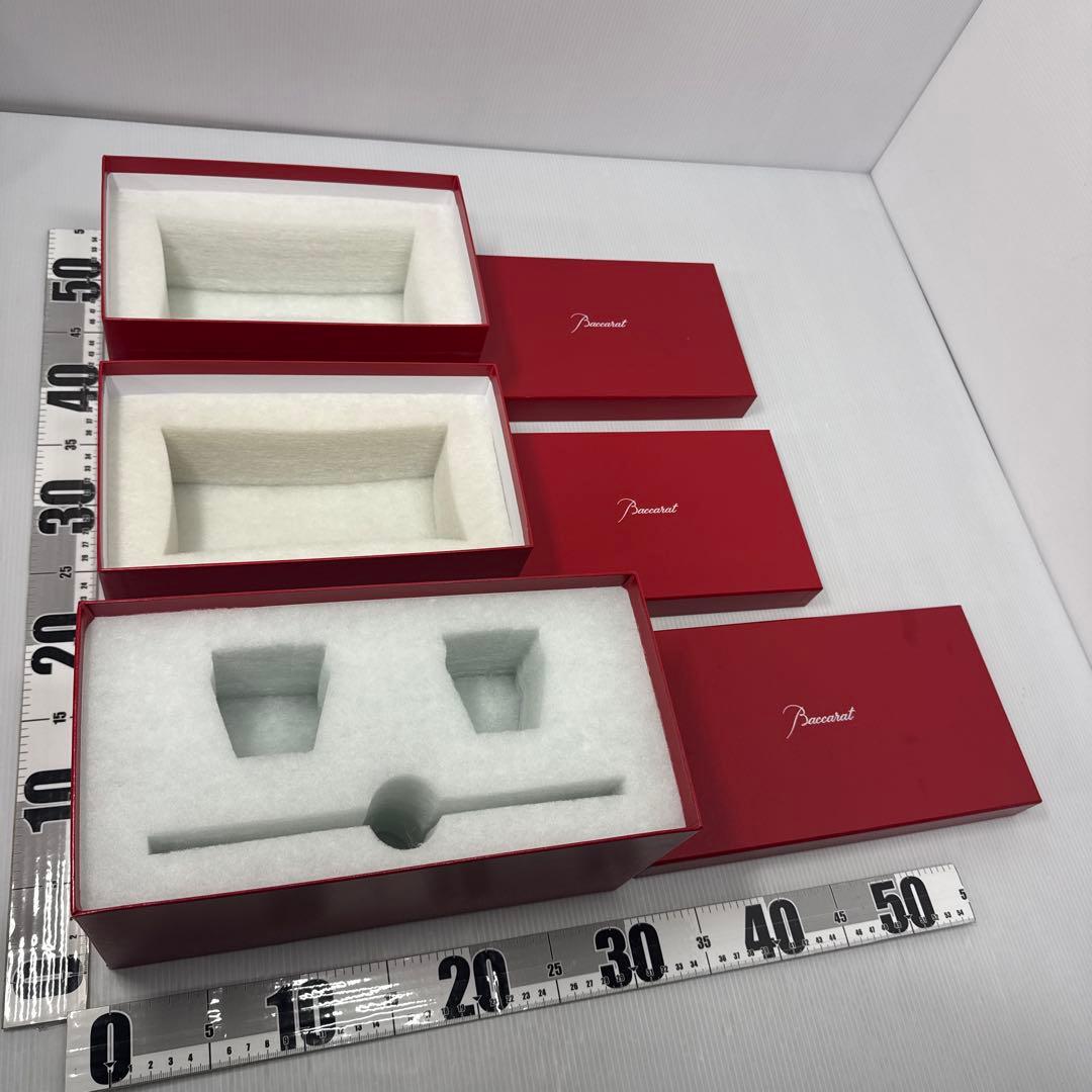 Baccarat バカラ 超大量 空箱 21点 +ショッパーおまけ まとめ