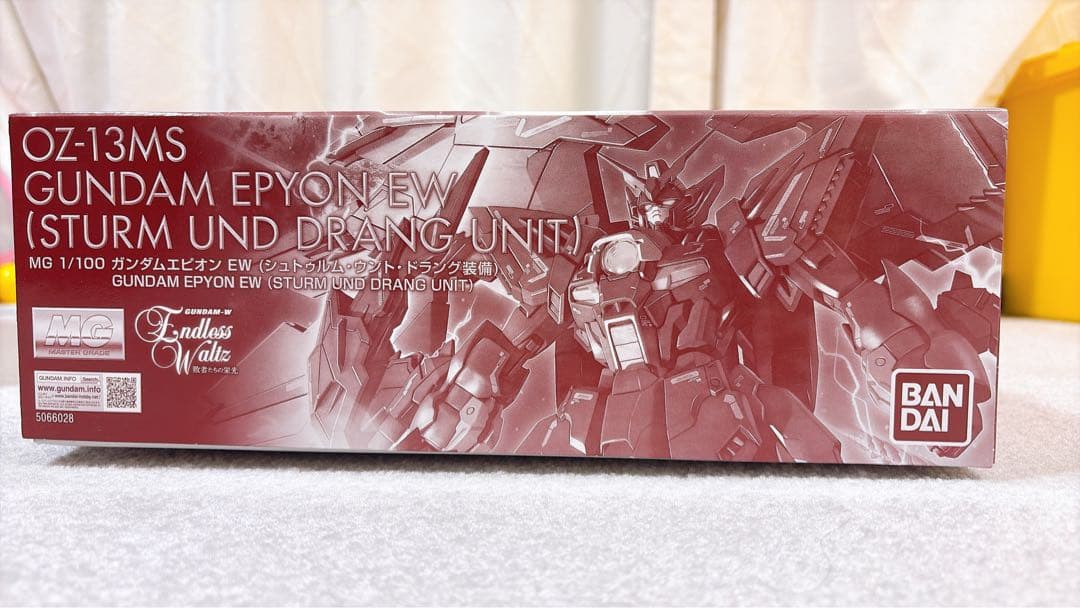 【新品】ＭＧ ガンダムエピオンEW(シュトゥルム・ウント・ドラング装備)