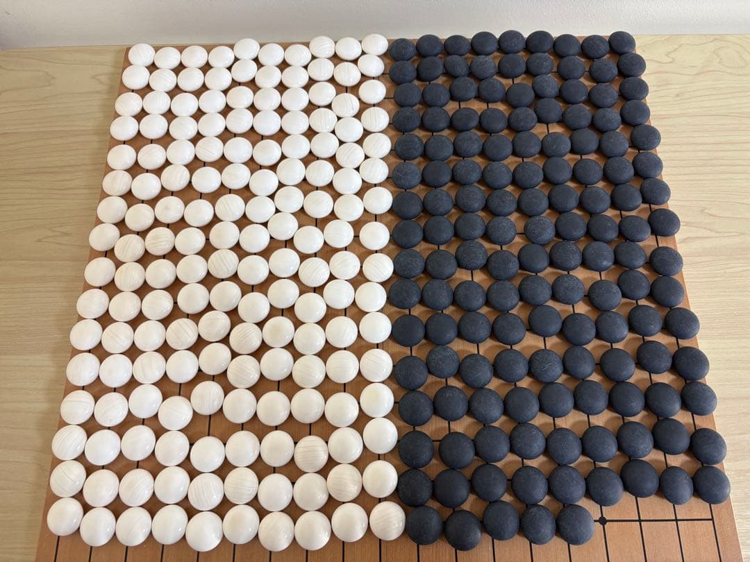 【囲碁】貴重！蛤碁石・那智黒石44号