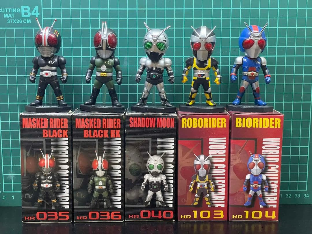 仮面ライダー　ワーコレ フィギュア 5体セット