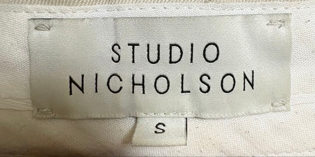 STUDIO NICHOLSON SNM351 SORTE チノパン S