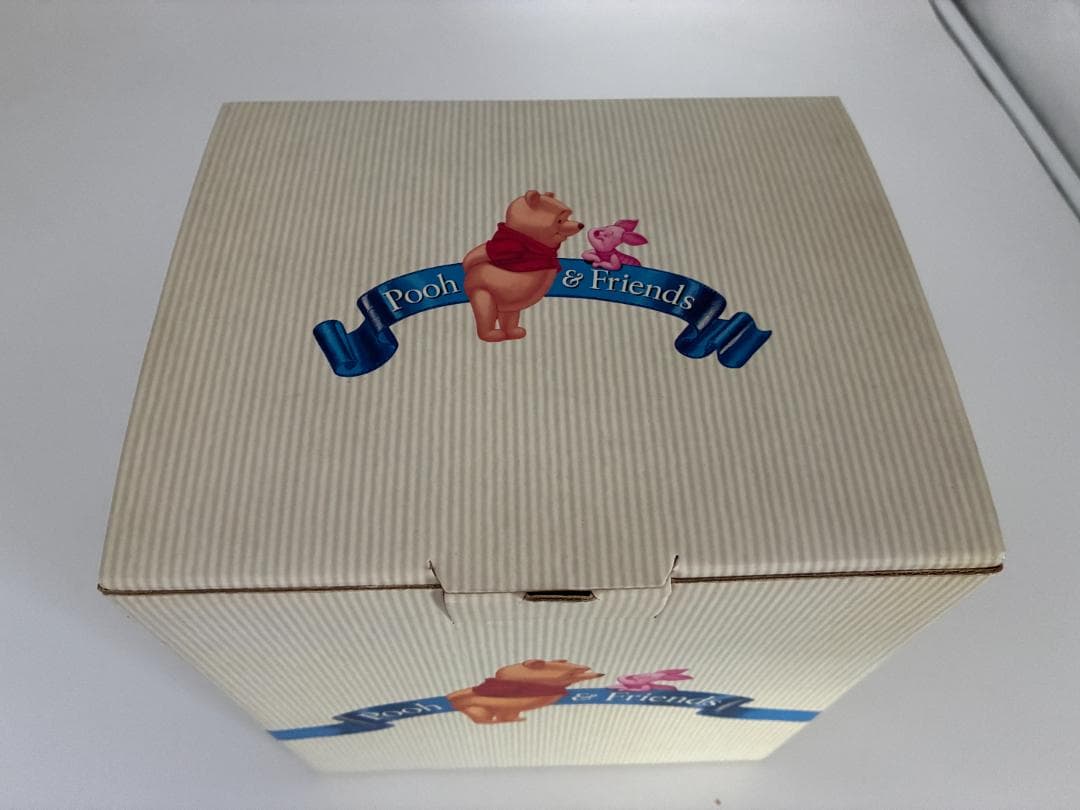 B536-054 東京ディズニーランド くまのプーさん 陶器フィギア 未開封