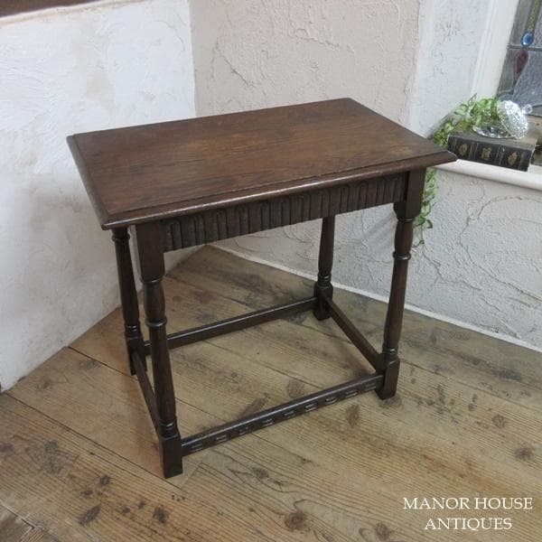 イギリス アンティーク 家具 サイドテーブル オケージョナル 英国 6646d