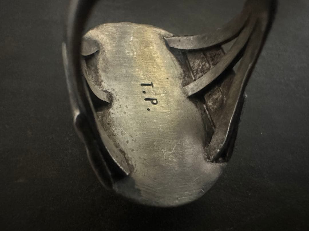 激希少　ヴィンテージ　リング　ターコイズ　アンティーク　インディアン　アメリカ