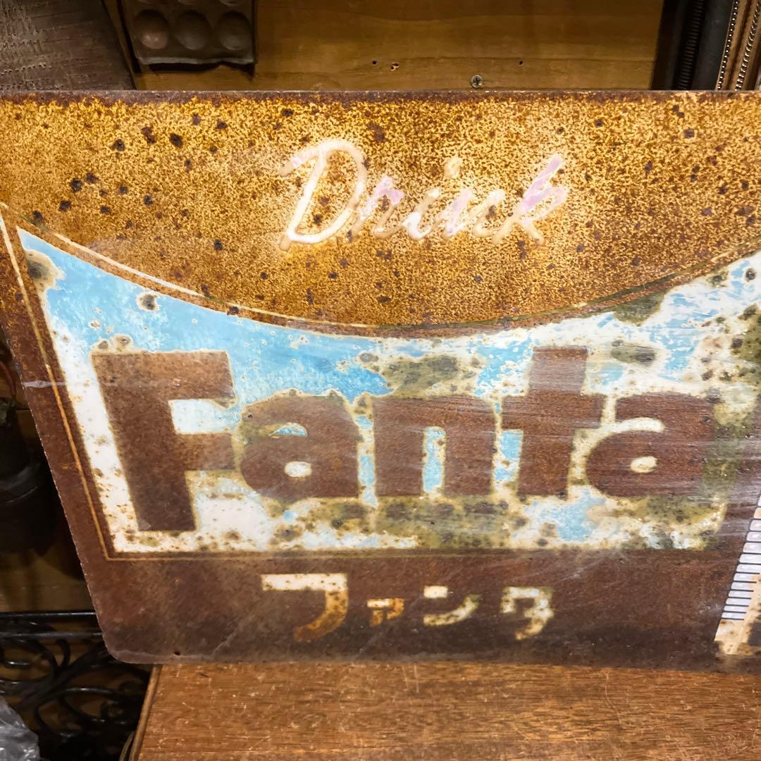 ヴィンテージ　錆び錆びペプシ看板