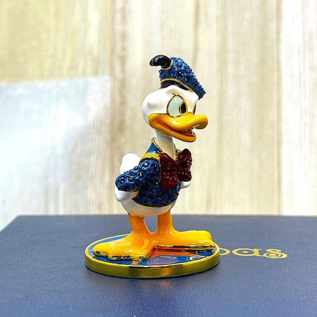 ドナルドダック フィギュア アリバス・ブラザーズ スワロフスキー 金属製