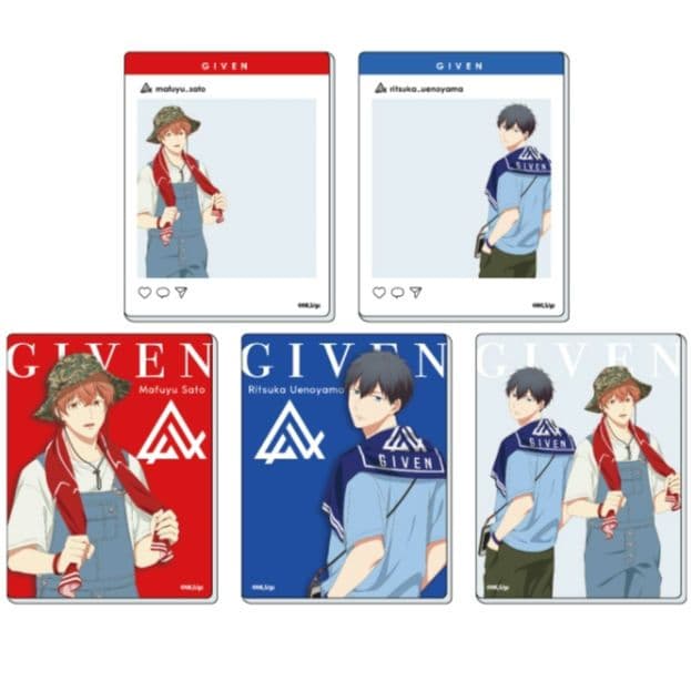 【新品未開封】 ギヴン 海へ　フェス　缶バッジ　アクキー　アクリルカード　コンプ