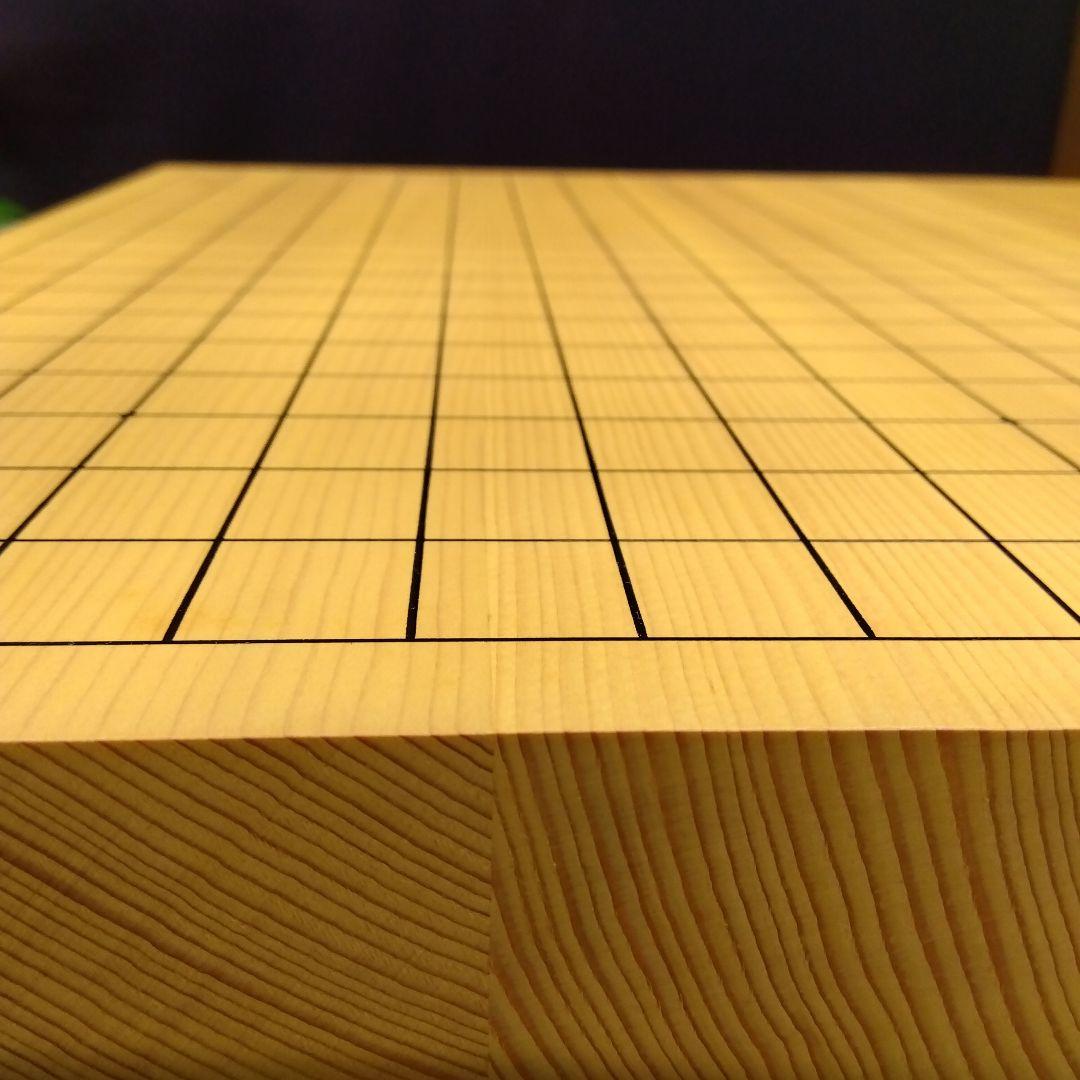 【新榧しんかや　２寸卓上碁盤　柾目】