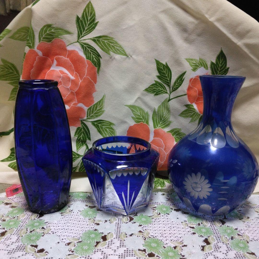 昭和　レトロ　水差し　花瓶　インクビン