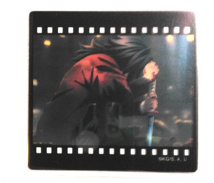 冨岡義勇　ダイニング　お楽しみくじ　フィルム風 クリアカード　鬼滅の刃　第四期