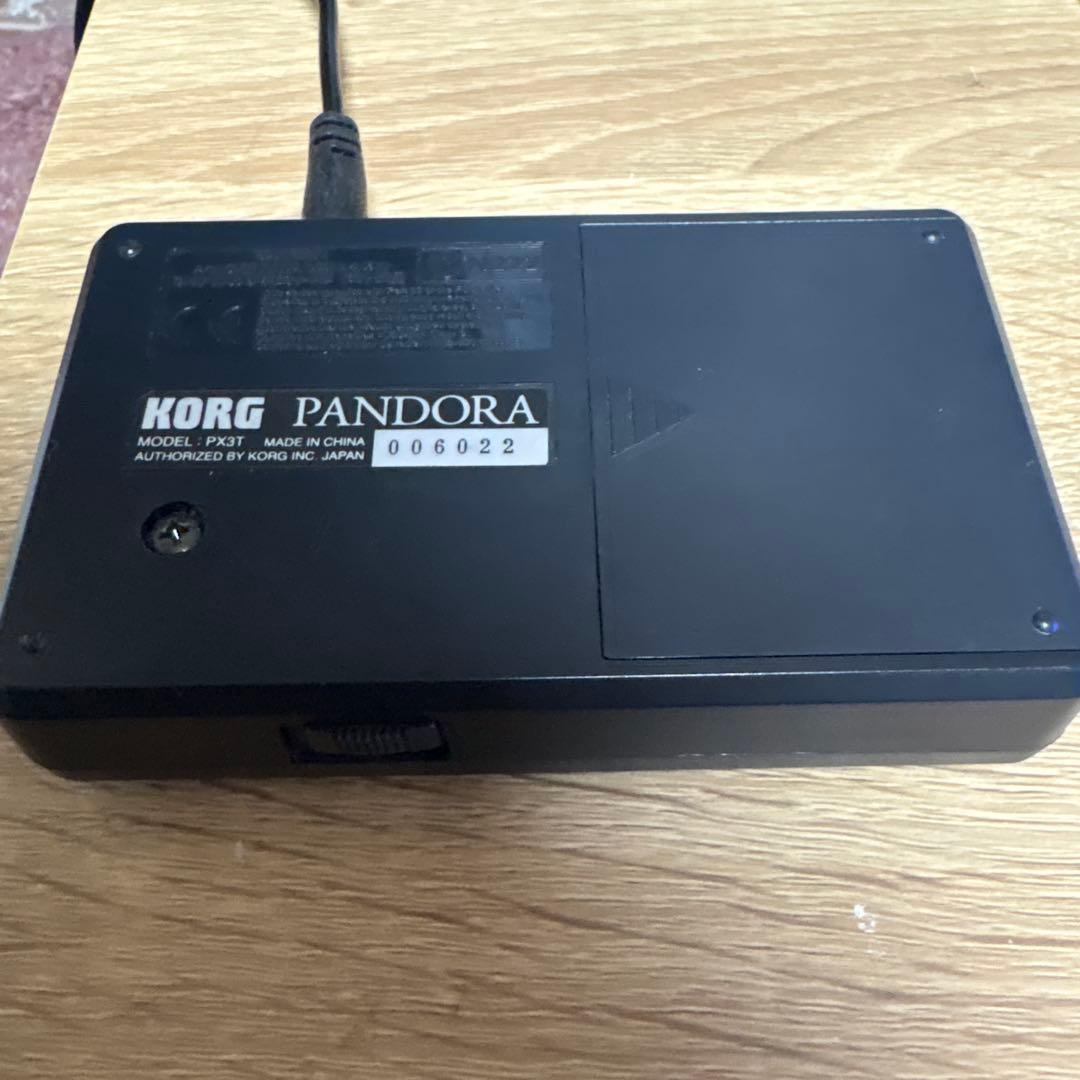 コンパクトマルチエフェクターKORG PANDRA PX3T ACアダプター付き