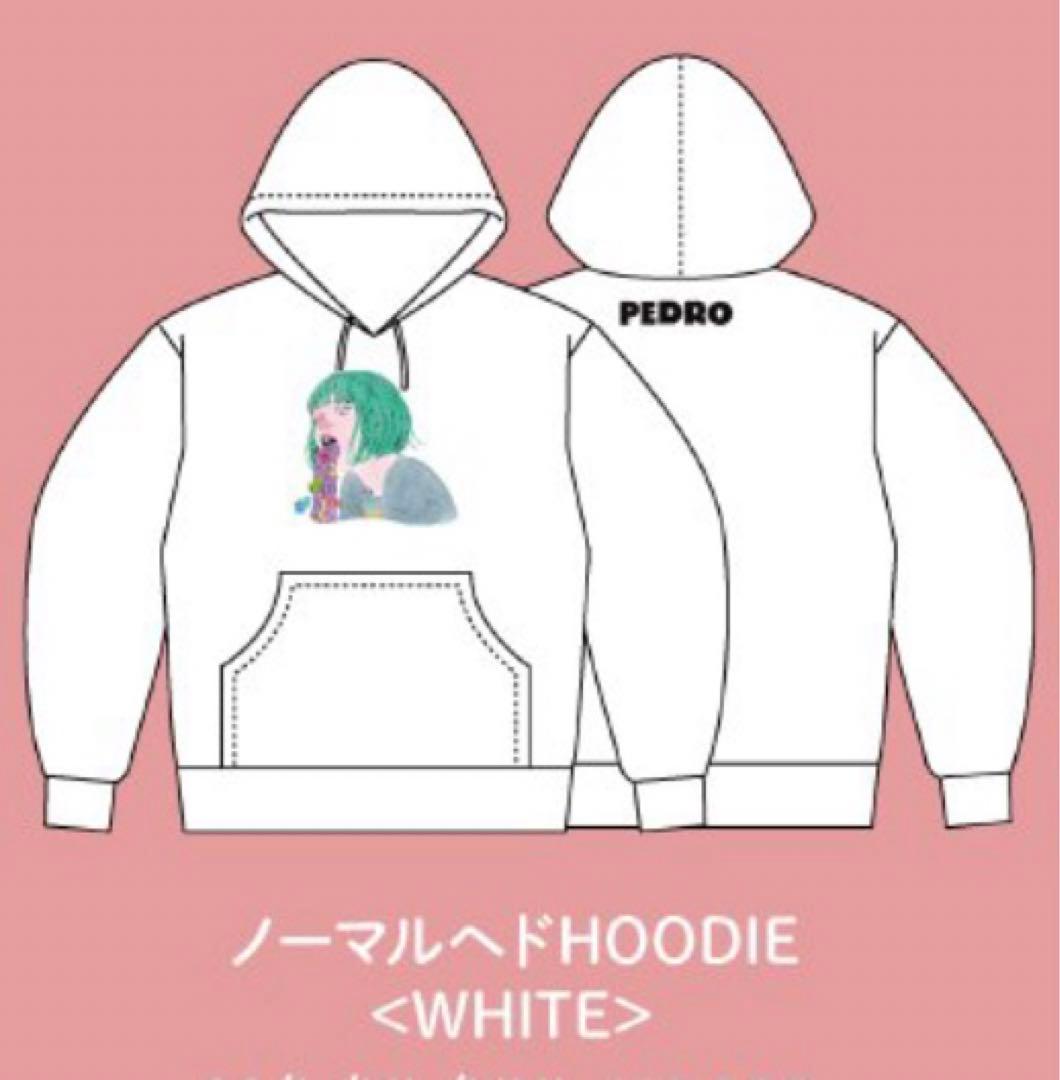 PEDRO アユニ・D ノーマルヘドHOODIE WHITE XXL 未開封