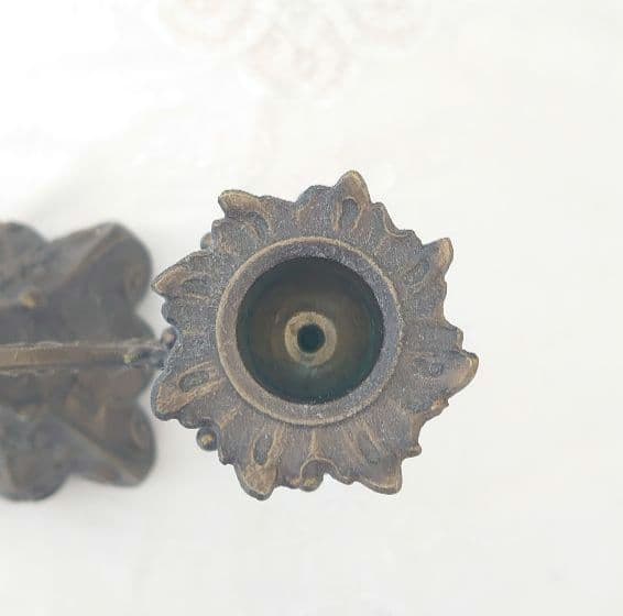 アンティーク　キャンドルホルダー