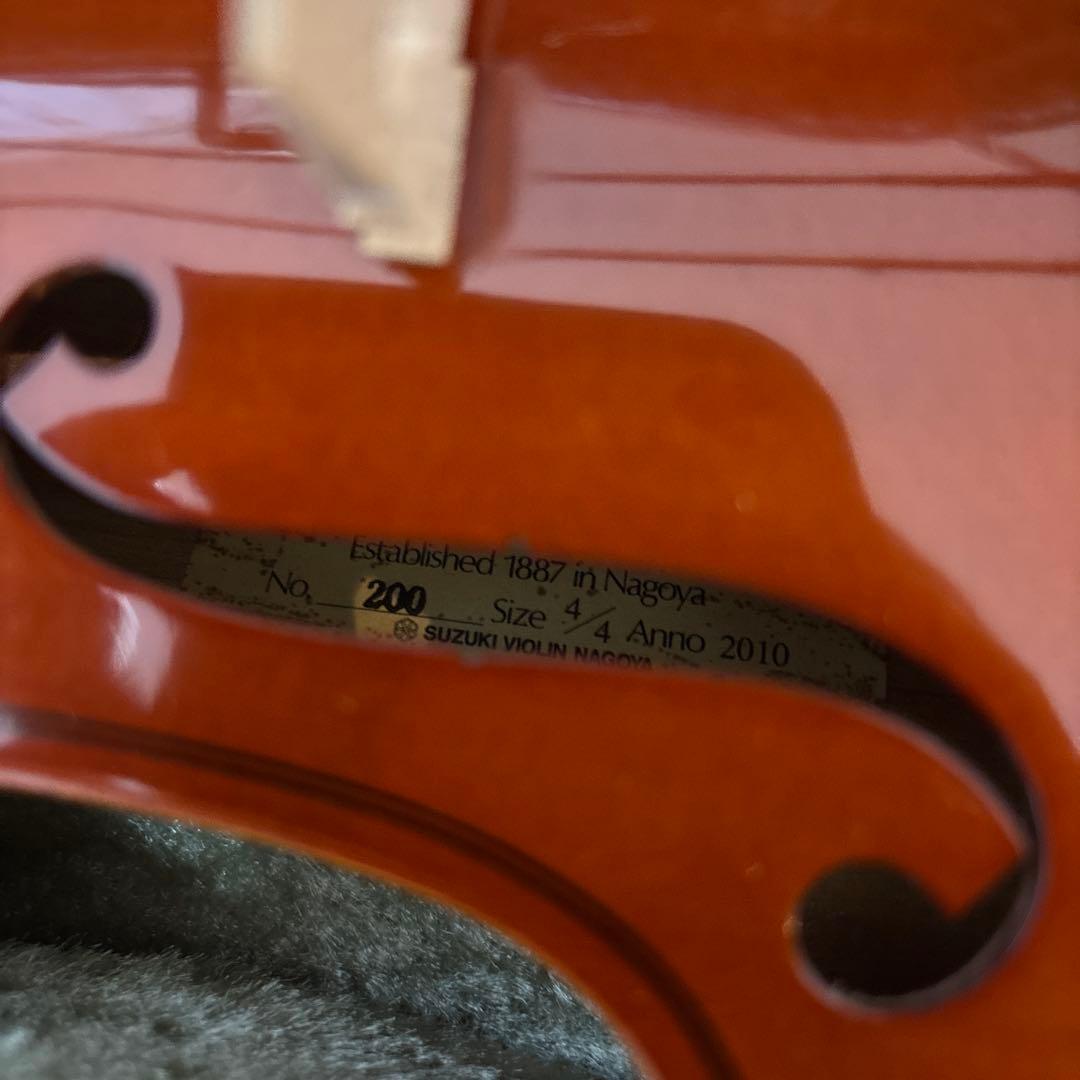 フルサイズ バイオリン 木製 ケース付き　 スズキ