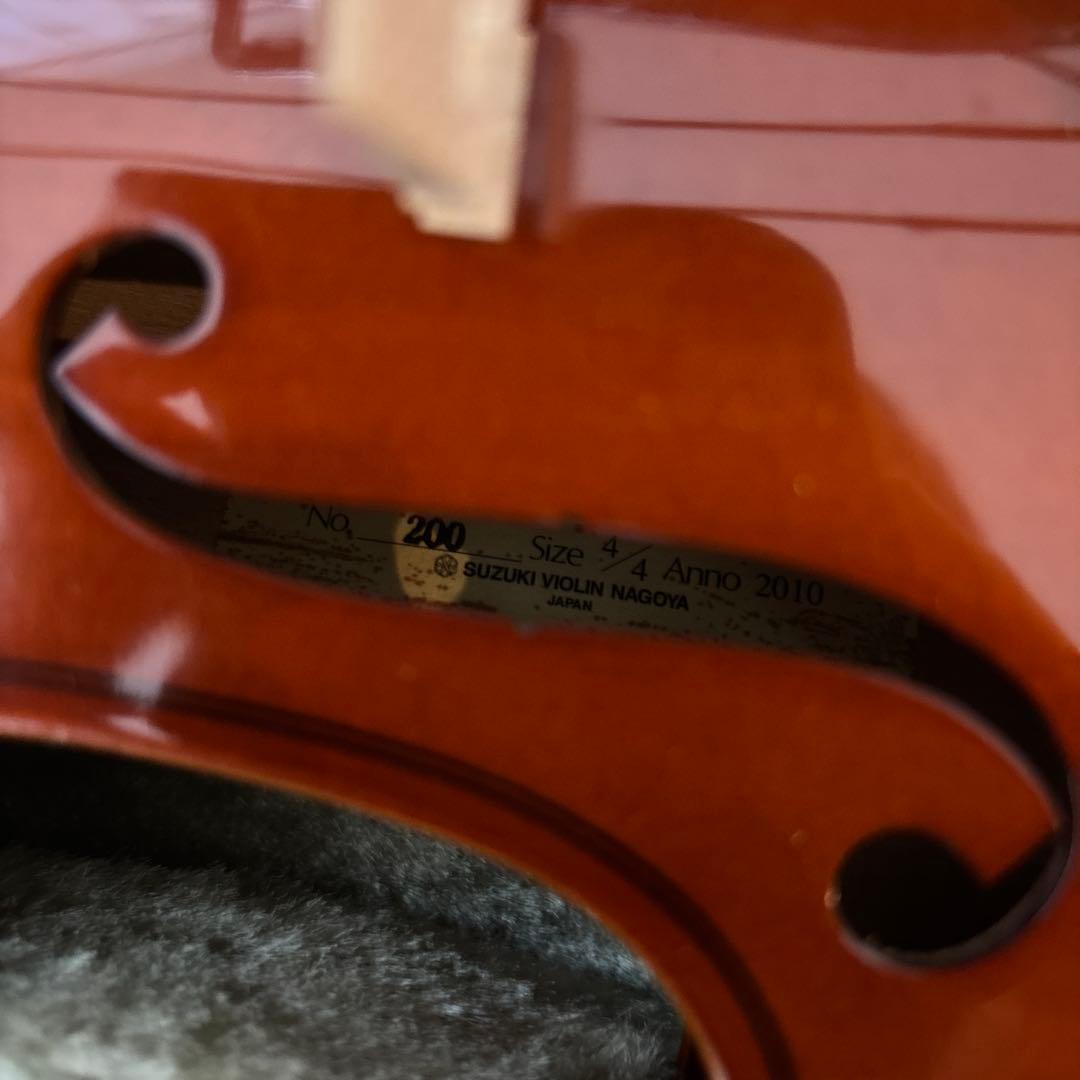 フルサイズ バイオリン 木製 ケース付き　 スズキ
