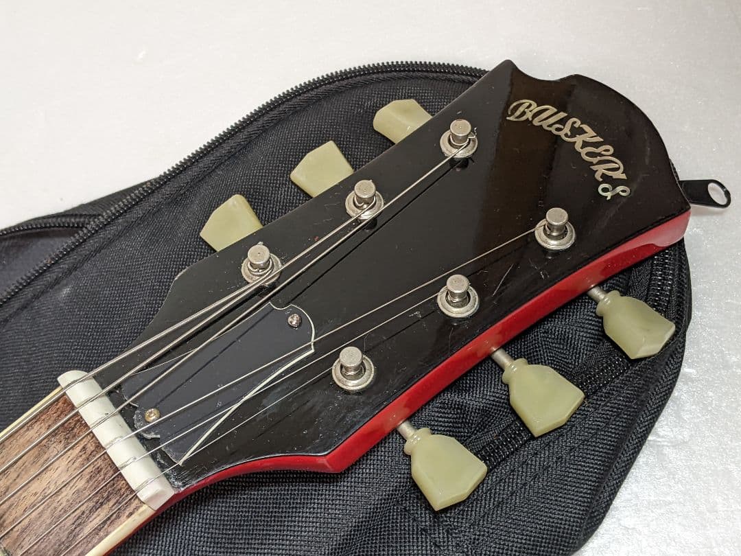 旧ロゴ BUSKER'S Les Paul バスカーズ レスポール セットネック