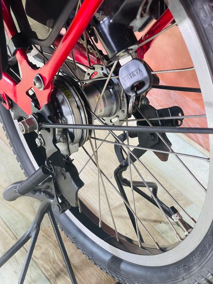 大人気！PASバビー12AH⭐️ヤマハ子供乗せ電動アシスト自転車Y0651