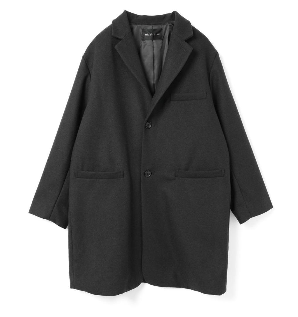 【mizuiroind】チェスターコート