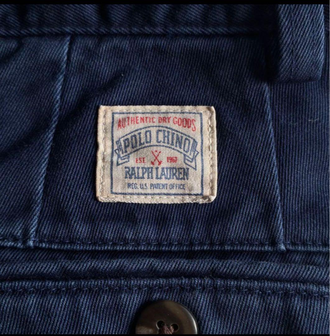ポロラルフローレン ヘリテージチノ ホイットマンリラックスフィット 初期復刻 紺