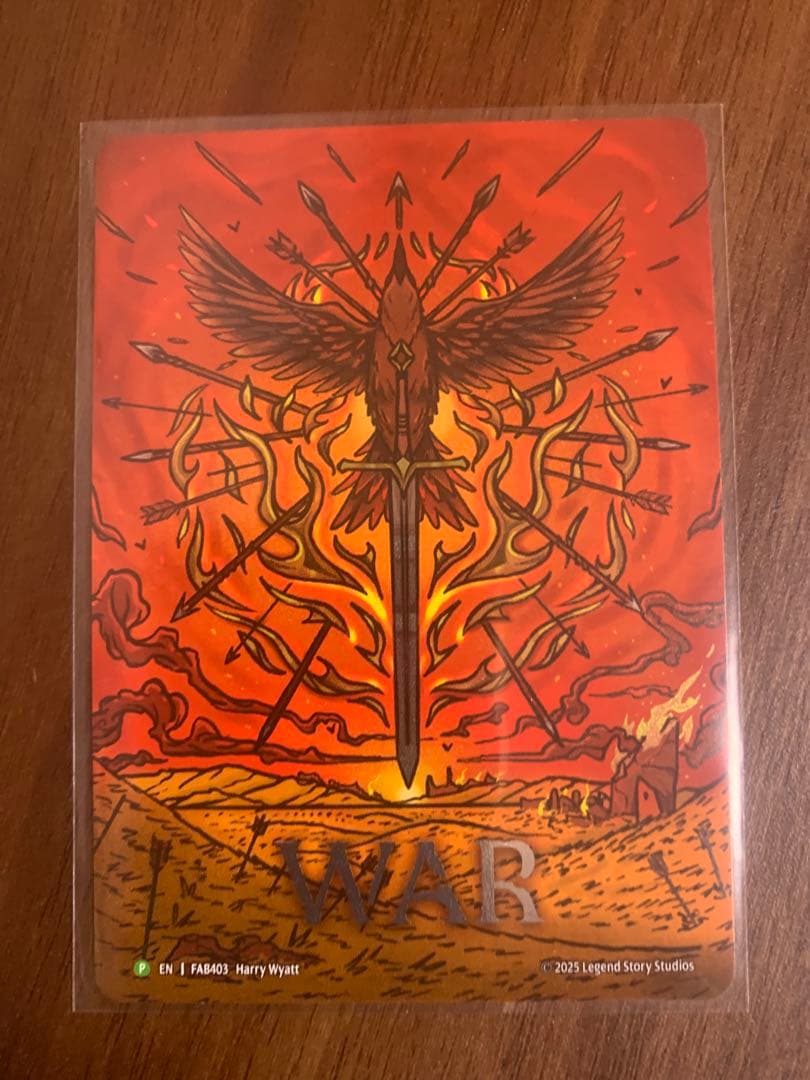 War peace トークン　二枚セット fab flesh and blood