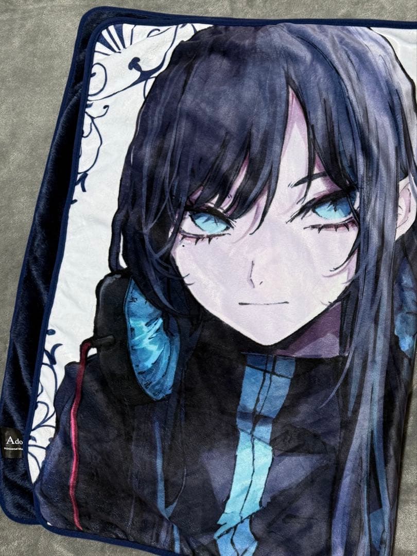 Adoふわふわブランケット：ホワイト ラウンドワン限定