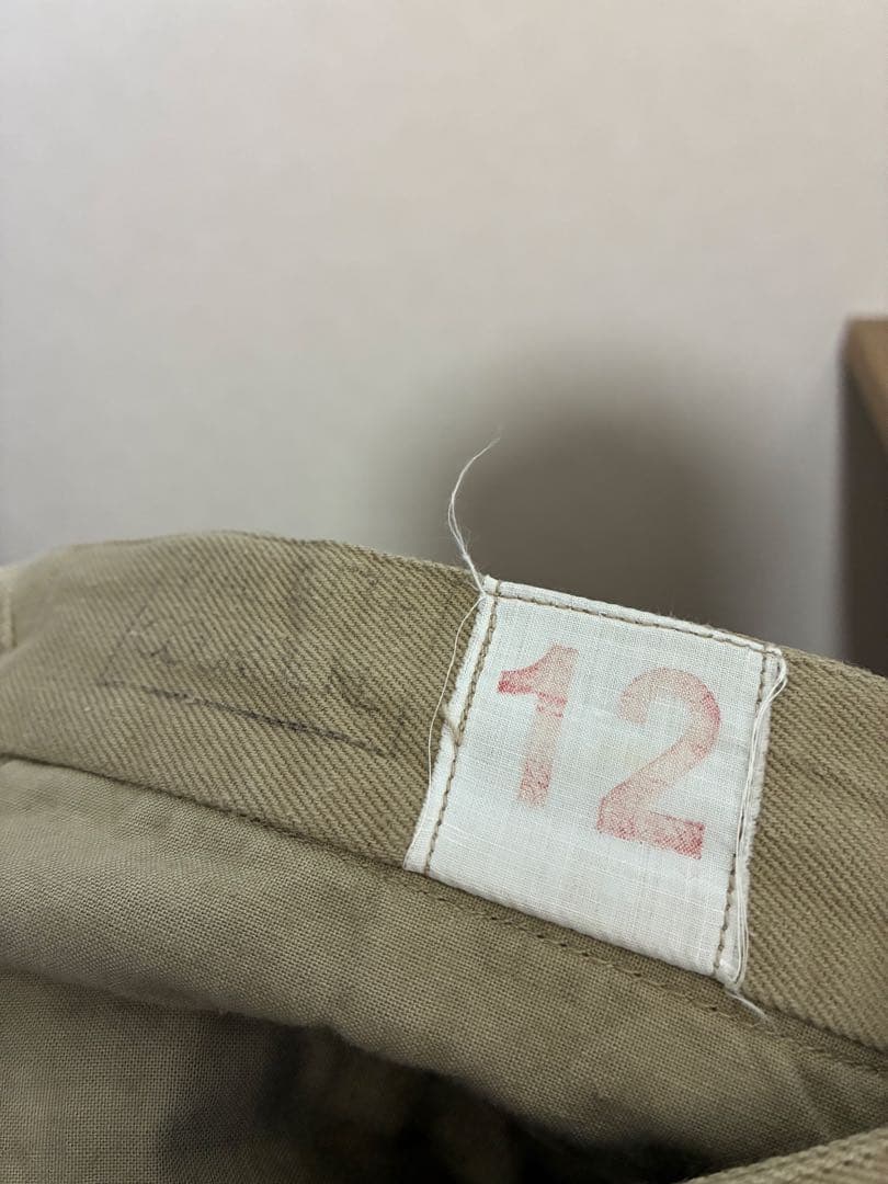 12サイズ フランス軍 M52 チノパン 60s 後期