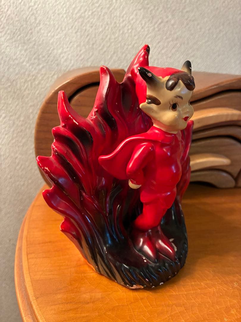 ビンテージ50s デビル　レッドデビル　KREIS 悪魔　ミッドセンチュリー