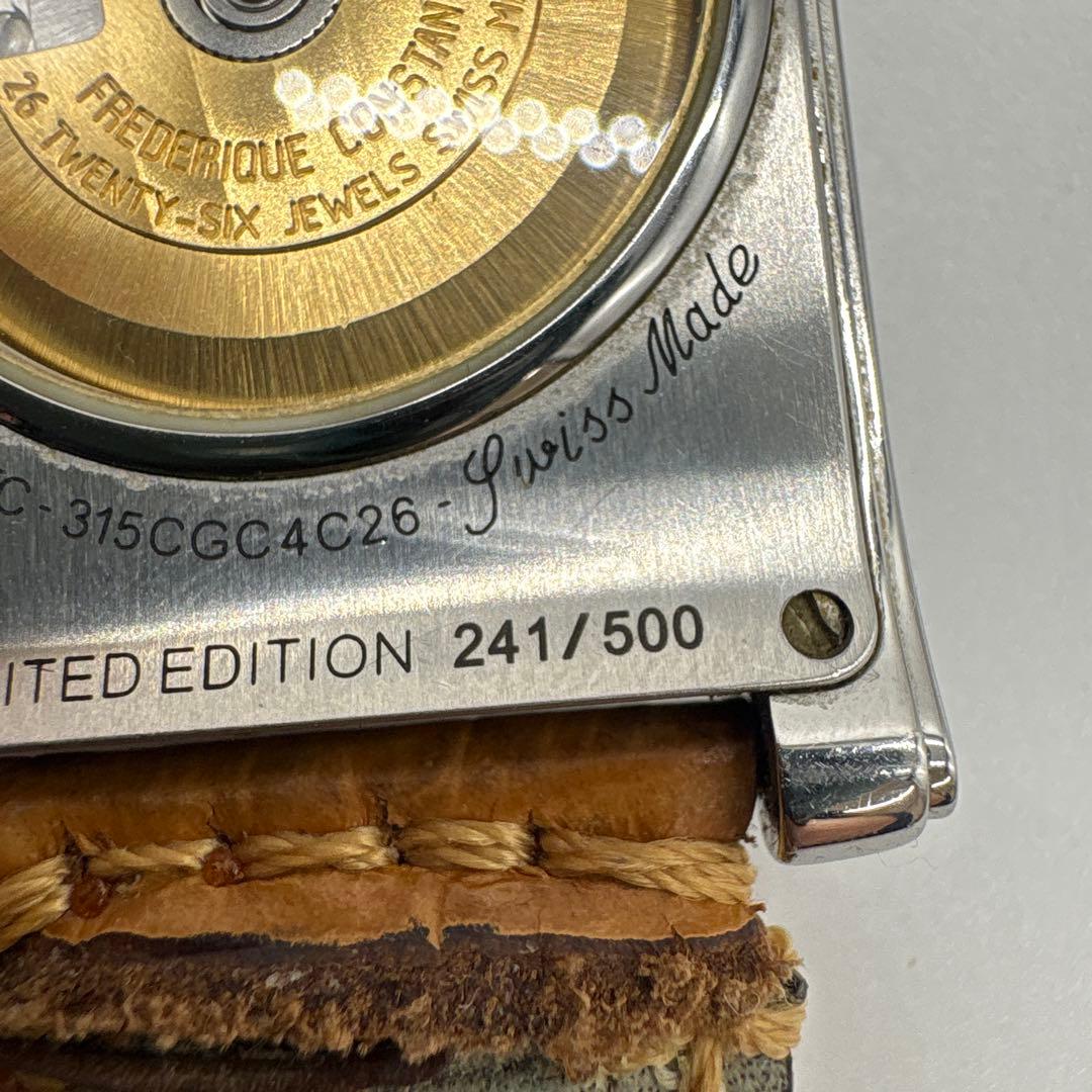 ア*ラ様 フレデリックコンスタント カレ500本限定FC-315CGC4C26