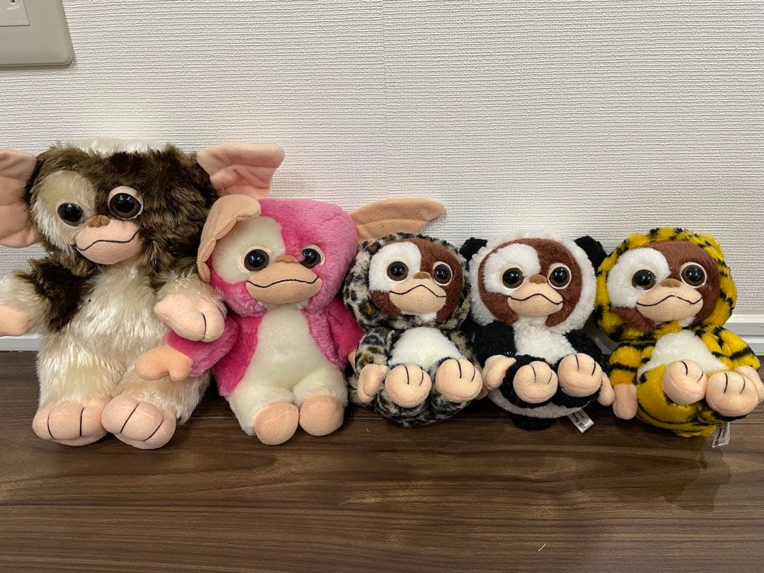 ビンテージグレムリンぬいぐるみ6体セット