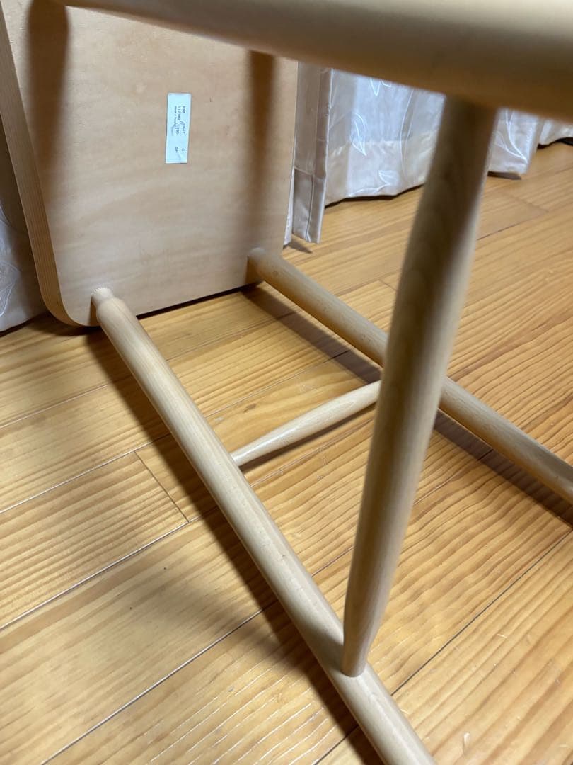 QUON クオン　スツール カウンターチェア ポーランド　木製 天然木