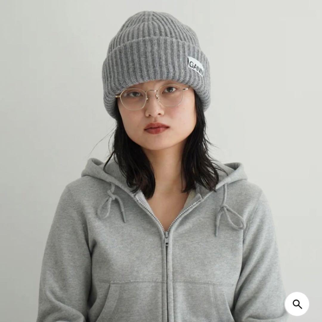 新品　正規品　GANNI ガニー　ニット帽