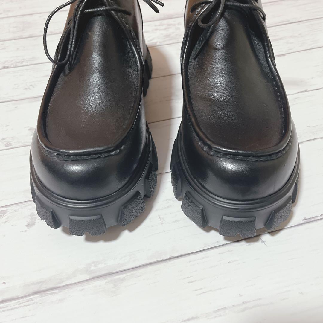 未使用級endevice エンデヴァイス モカシン ブラック 27 センチ