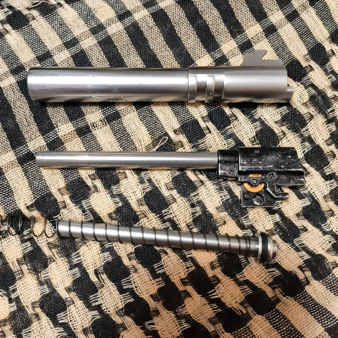 1 東京マルイ製　ハイキャパ5.1カスタム　アウター.インナーバレル　ガスブロ